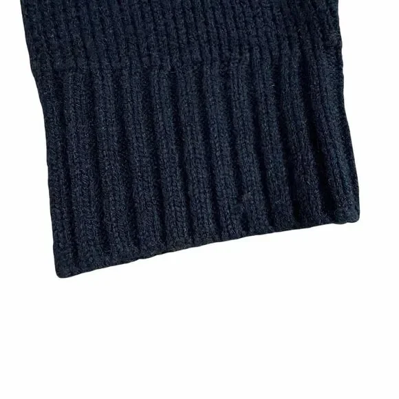 Playboy by Pacsun Black Button Up Cardigan Sweater SZ Large Academia Streetwear - Picture 12 of 12